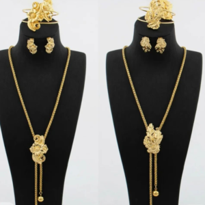This 3-piece set isn't just about accessories; it's a statement of Euphoric Fashion. Embrace the golden elegance, express your unique style, and let these necklaces become an integral part of your fashion narrative.