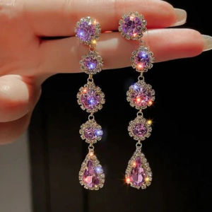 Step into the realm of bohemian elegance with our Euphoric Thread Tassel Drop Earrings. These earrings are more than accessories; they are an expression of free-spirited style and timeless beauty.